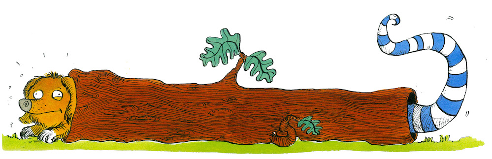 A dog in a log, funny poem from the funeverse