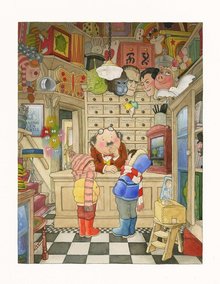 Toyshop poem from the funeverse by Jo Dearden, illustration by Nick Butterworth